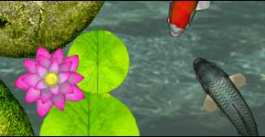 AQUAZONE 水中庭園 HYBRID 錦鯉 スクリーンショット画像
